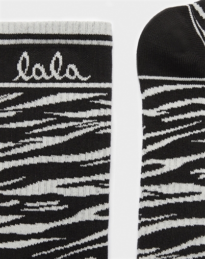 Lala Berlin - Sanira Strømper - Black Tiger